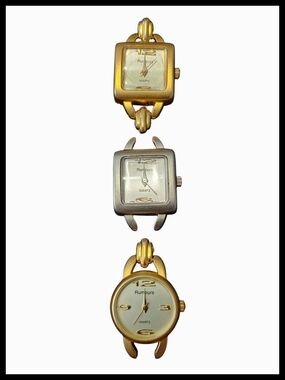 Rumours Gold and Silver Tone Quartz Watch Faces - New Batteries